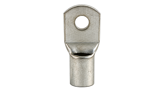 SC120-10 non-insulated ring terminal, upright front view
