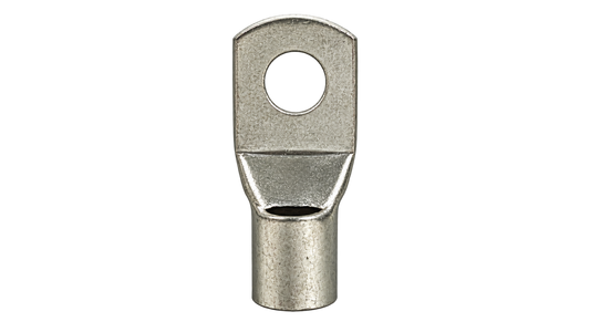 SC120-14 non-insulated ring terminal, upright front view