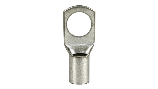 SC25-10 non-insulated ring terminal, upright front view