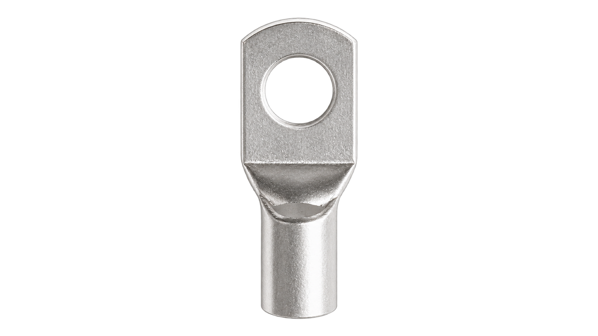 SC25-8 non-insulated ring terminal, upright front view
