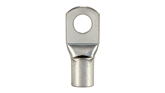 SC70-10 non-insulated ring terminal, upright front view