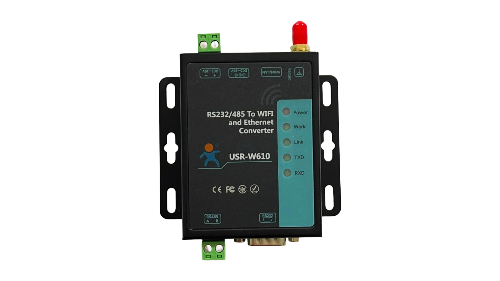 USR-W610 RS232/RS485 to Wi-Fi and Ethernet converter