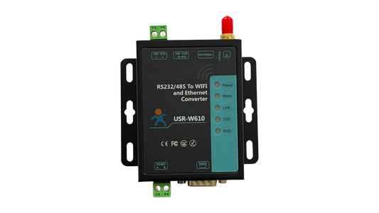 USR-W610 RS232/RS485 to Wi-Fi and Ethernet converter